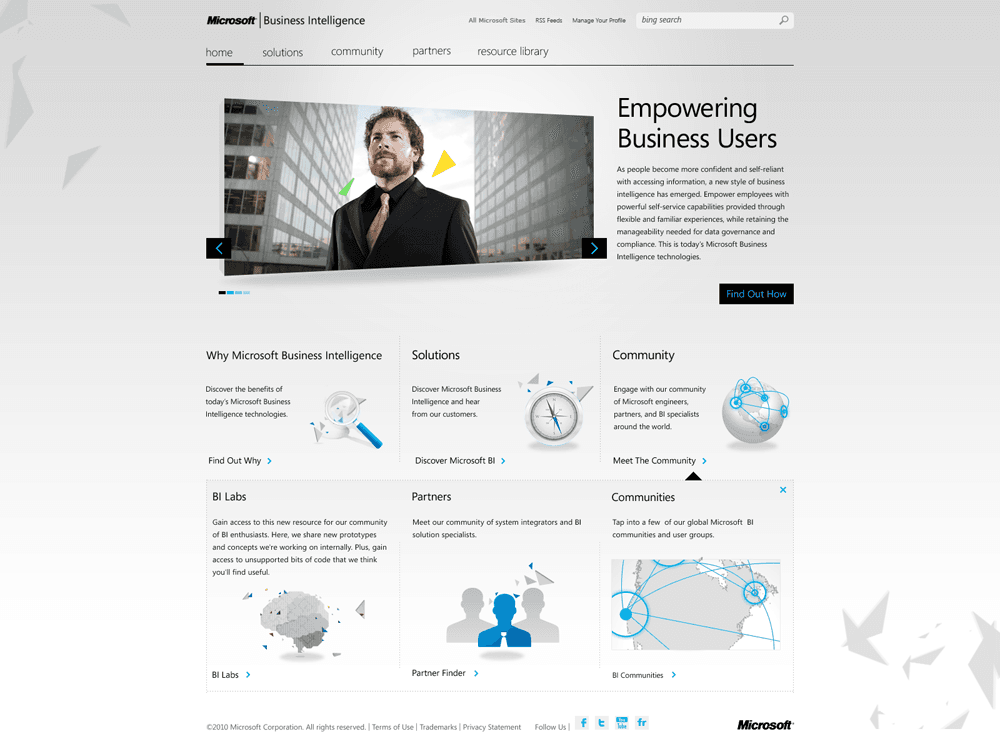 Microsoft BI — frame 4