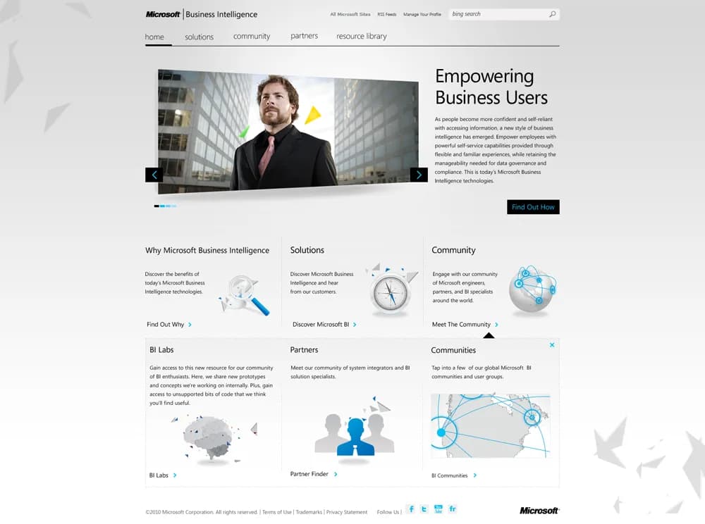 Microsoft BI — frame 5