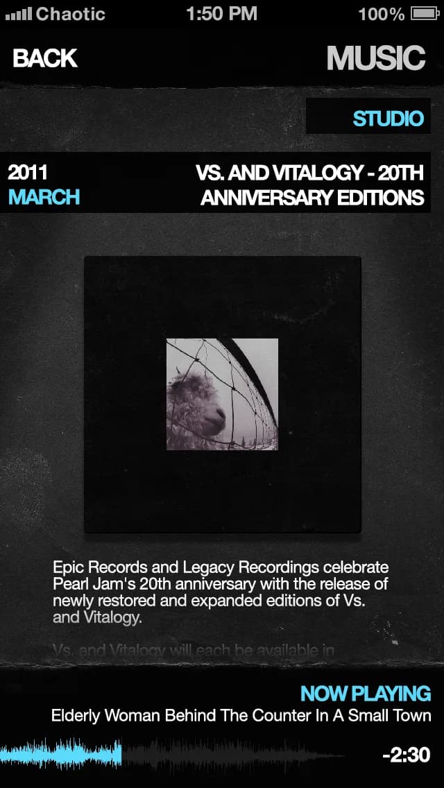 Pearl Jam Ten Club — frame 11