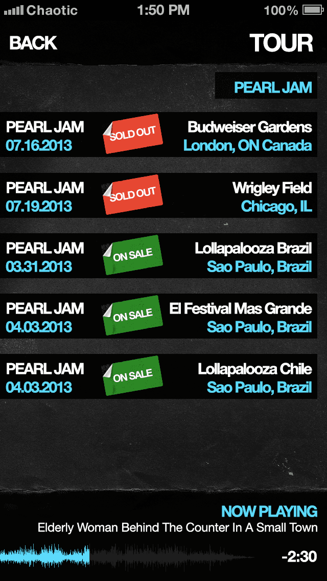 Pearl Jam Ten Club — frame 16