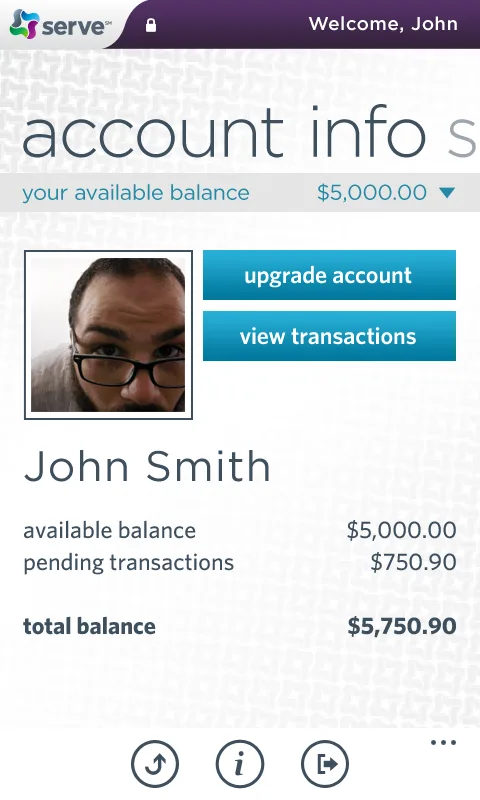 American Express Serve — frame 7