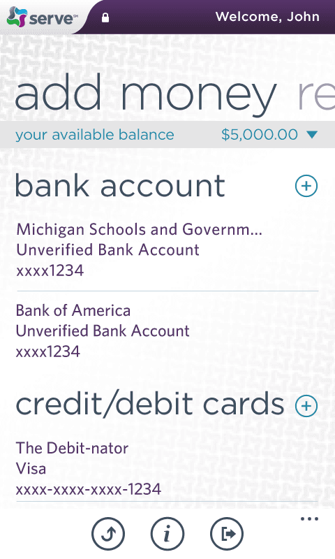 American Express Serve — frame 14