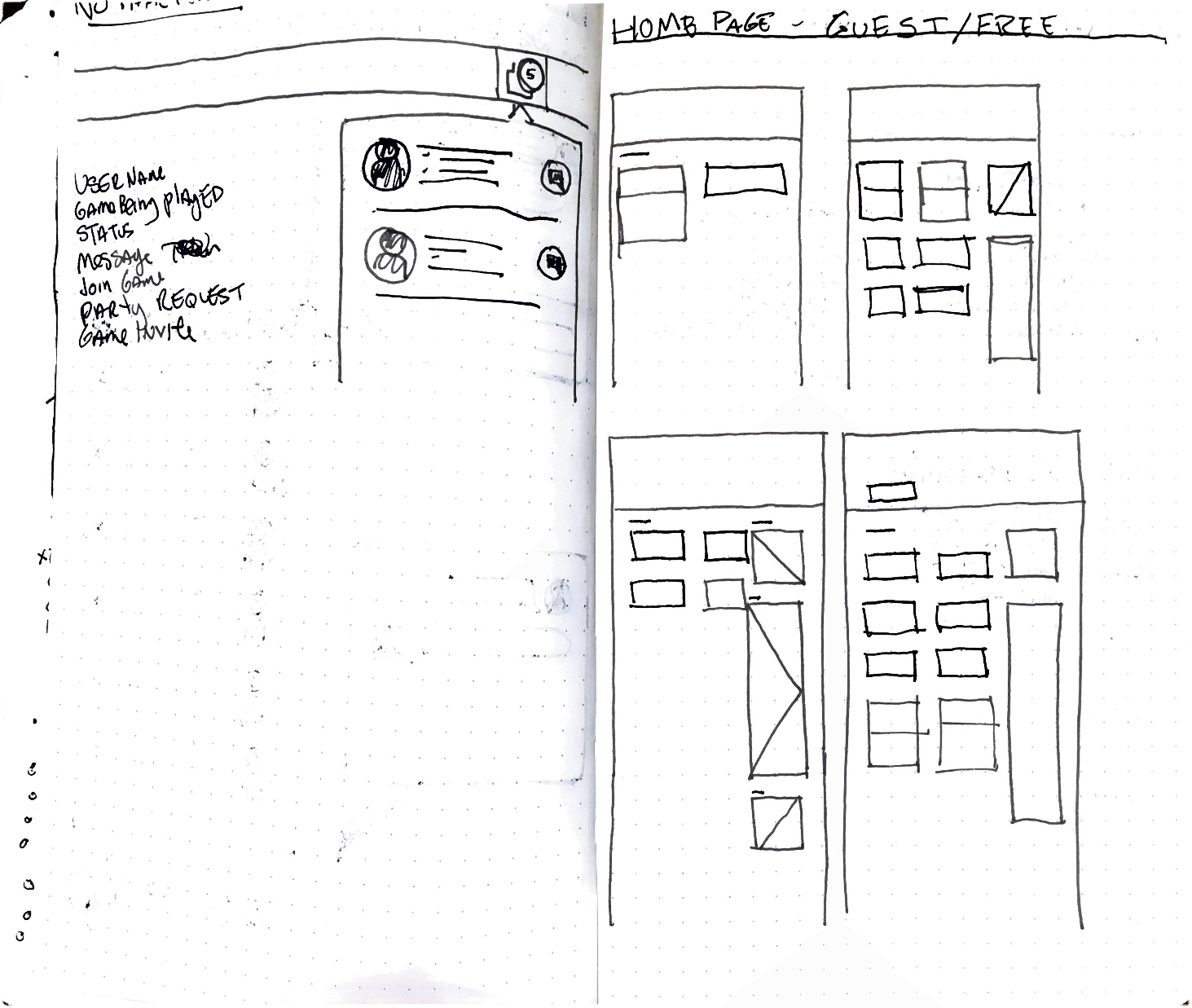 Pogo responsive layout sketch