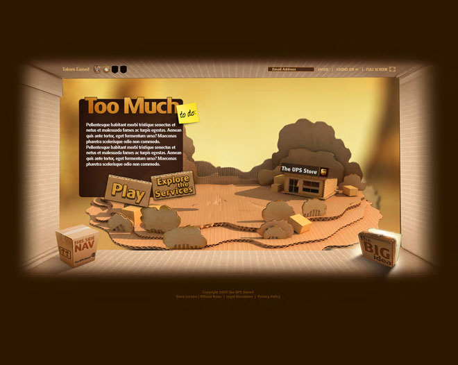 The UPS Store — Service surfaces (FWA 2009 win)