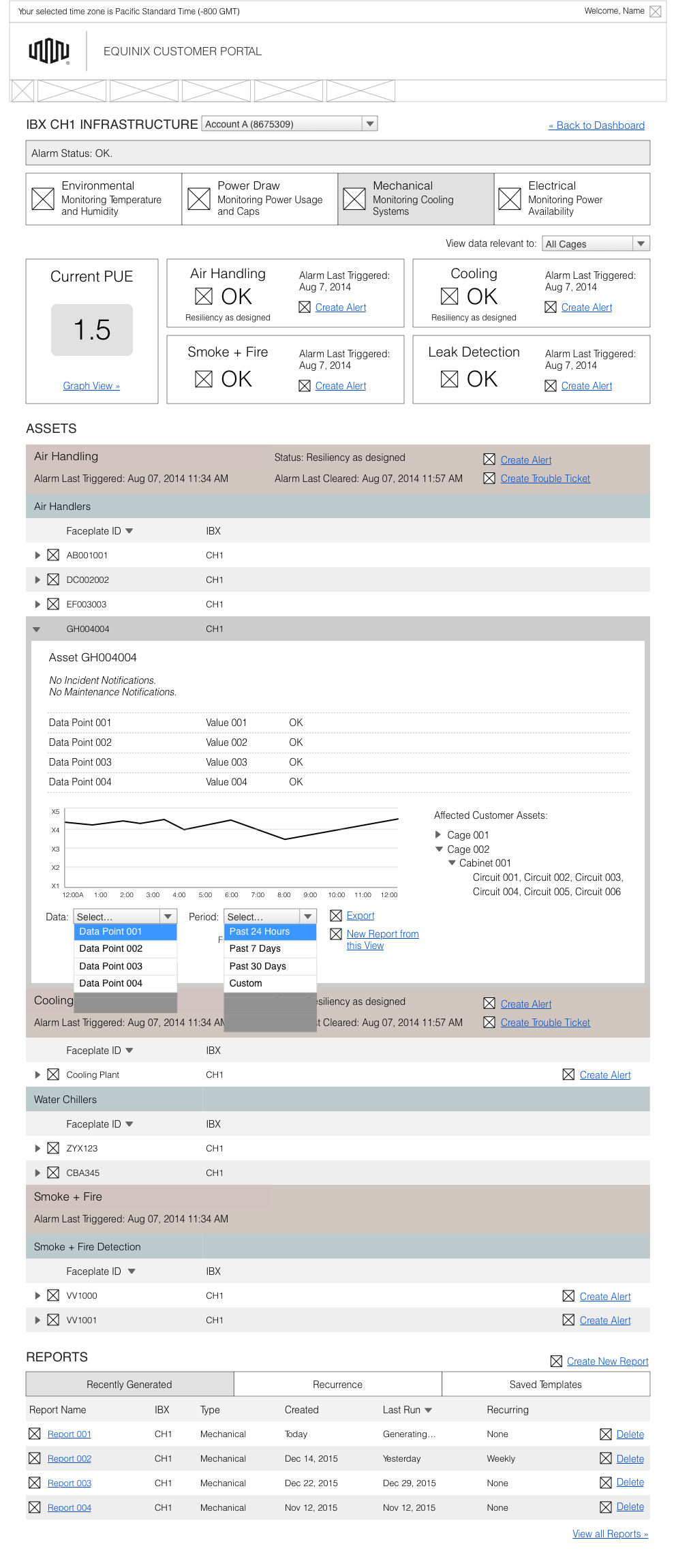 I removed the grid where customer work did not fit it. before